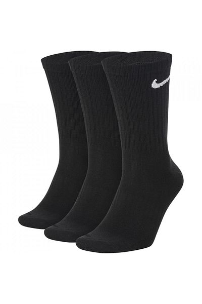 Nike Set 3 perechi sosete Everyday Lightweight Crew, black, 42-46