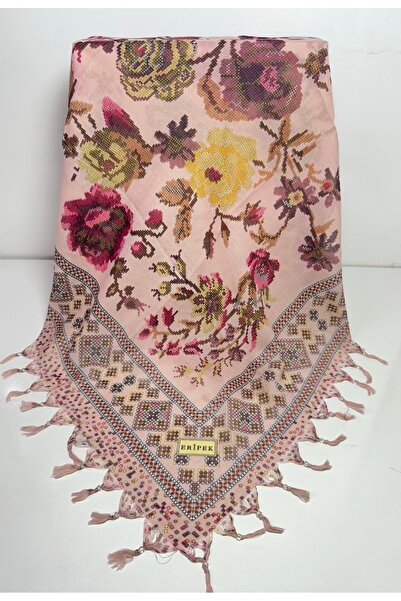 Eripek Sökme Boncuklu Pamuk Yazma - 05496 - 05