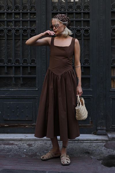 VAGGON Strappy Long Dress