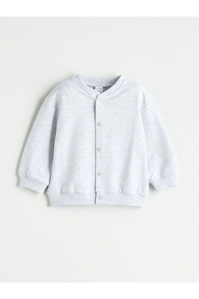 LC Waikiki LCW baby College Collar Long Sleeve Baby Boy Cardigan