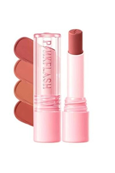 pinkflash أحمر شفاه مطفي يدوم 12 ساعة، مقاوم للتلطخ والماء من بينك فلاش