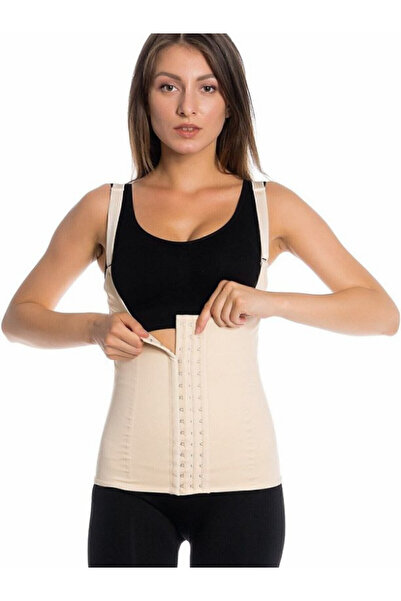 Fitsauna Steel Underwire Latex Waist Supporting Slimming Firming Postpartum Latex Corset