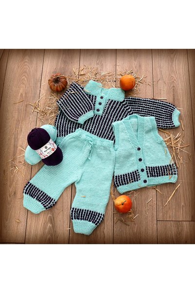 Kartopu Baby One Hand Knitting Yarn – 100g / 250m – Anti-Pilling – Color Code: K624