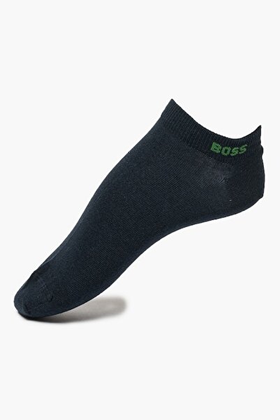 BOSS , Set of Ankle Socks - 2 Pairs, Green, Navy Blue, 39-42