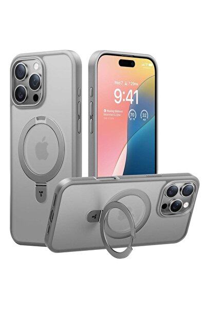 TORRAS جراب مغناطيسي مع حامل لهاتف iPhone 16 Pro Max