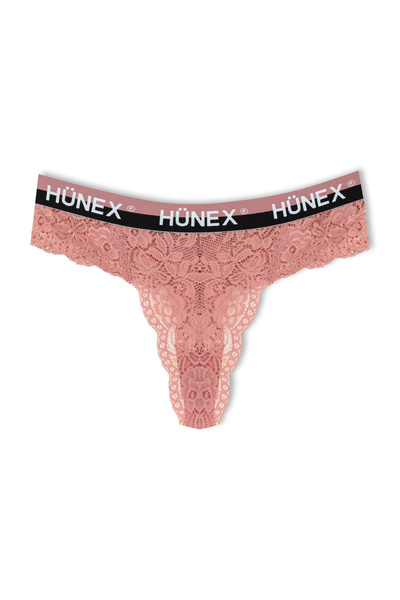HNX Lace Elastic Women's Thong Panties | Pack of 5