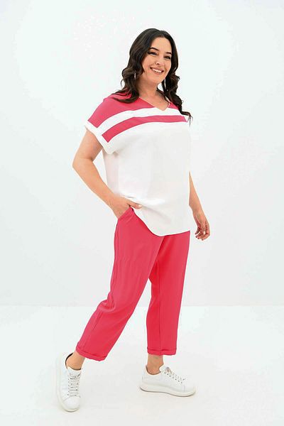 adorashop Women's tracksuit plus sizes 8117-24