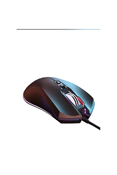 XO Design Mouse gaming cu fir XO-M3, iluminare RGB, 800 - 3200 DPI, functie shortcut, Negru