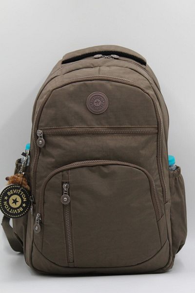 betto's 1700 Mink Water Resistant School Bag Unisex Daily School Backpack