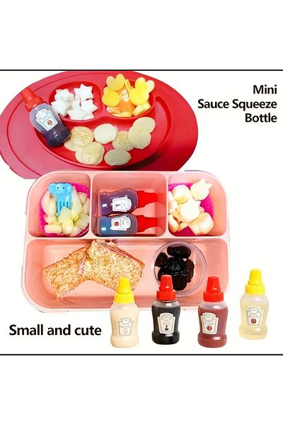 Generic 25ml Reusable Mini Ketchup Bottles