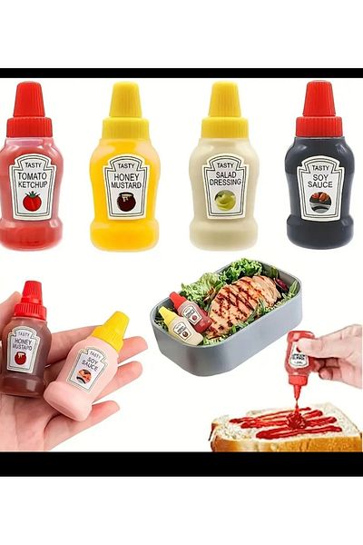 Generic 25ml Reusable Mini Ketchup Bottles