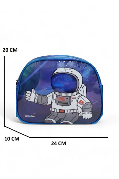 Relaxion 1370 Anatomical Back Structured Embossed Figure Triple Set Primary School Bag