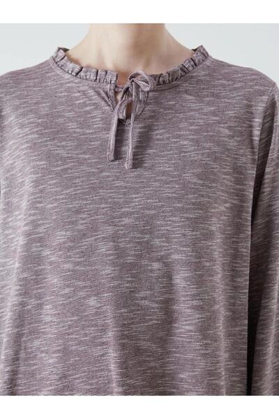 LC Waikiki LCW Grace Fırfırlı Bağlamalı Yaka Bluz (W5)