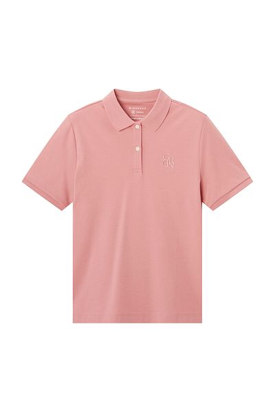 Giordano Women Cotton Interlock Liquid Touch Polo