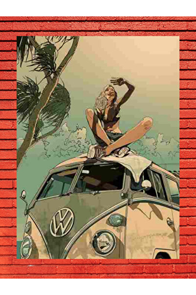 Shuttle Park Προσαρμοσμένη σχεδίαση Ξύλινη αφίσα Διακοσμητικό τροπικό τροχόσπ...