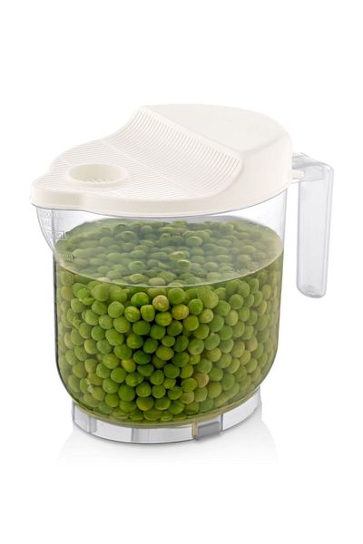 Comprox Set of 2 Solid Brass Vegetable Fruit Strainer - Storage Container
