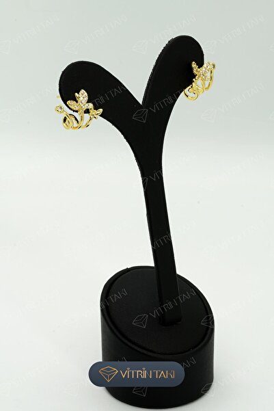 XUPING JEWELRY Çoklu Görünümlü Altın Renk Xuping Küpe