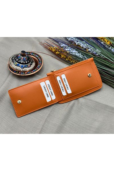 Womancraft محفظة دورا النسائية ذات السحاب