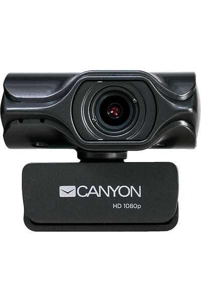 CANYON Cameră web CNS-CWC6N, Ultra Full HD, 3,2 megapixeli, trepied, USB 2.0, cablu 2 m, gri