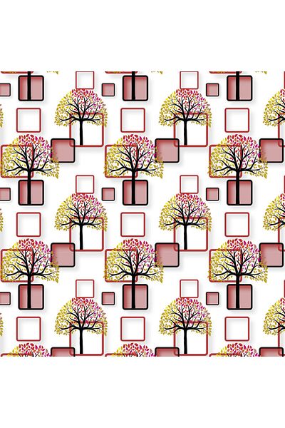 YALLA HomeGym Modern PVC Wallpaper 1 Roll For Living Room Bedroom Decor, 0.53m X 9.5m (621806)