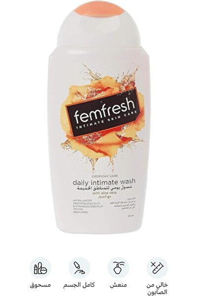 Femfresh غسول يومي منعش بخلاصة الصبار من فيم - 250 مل
