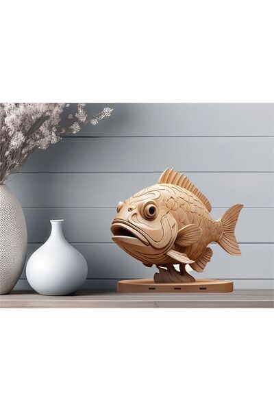 Altınuç Art Design 3D Ayaklı Ahşap Heykel Fotoğraf Baskı V2