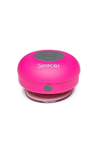 Spacer Portable Speaker, 3W RMS, 4 hours, Pink