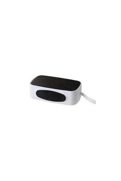 Clip Sonic TES126W Portable Bluetooth Speaker, White