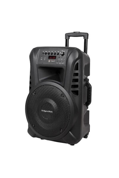 Kruger&Matz Boxă portabilă activă KM1712, 40W, 2 microfoane wireless, Bluetooth, SD, AUX