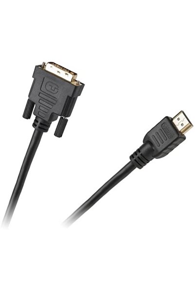 Cabletech Cablu digital DVI - HDMI KPO3701-10, 5 m, Auriu V 1.3B