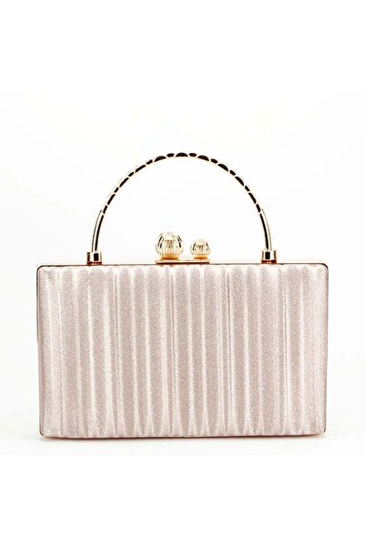 SOFILINE Geantă tip clutch auriu-roz cu mâner BME-622 05
