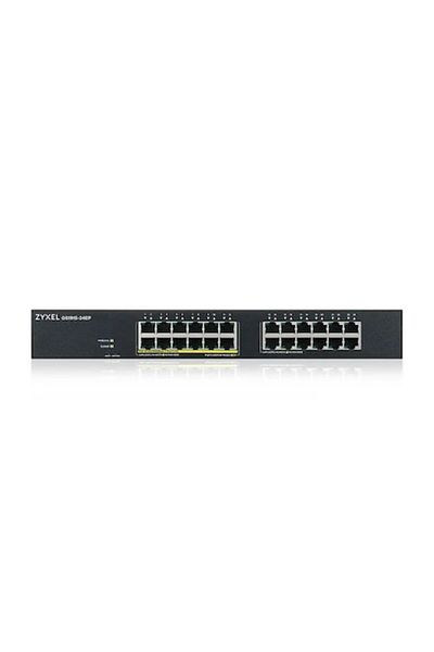 ZyXEL Switch GS1915-24EP with 24 ports, Gigabit, Manageable, Rack Mountable, PoE