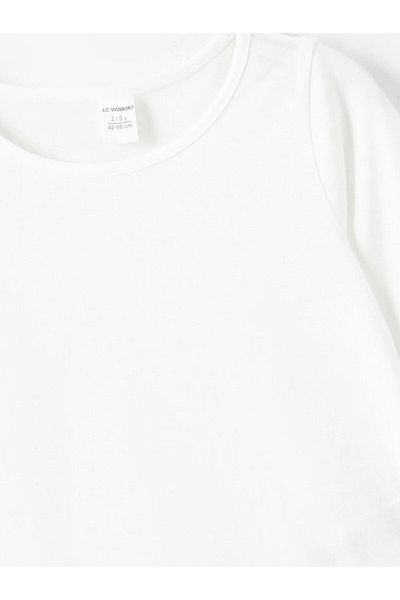 LC Waikiki Lcw Kids Crew Neck Basic Girl's T-Shirt (W5)