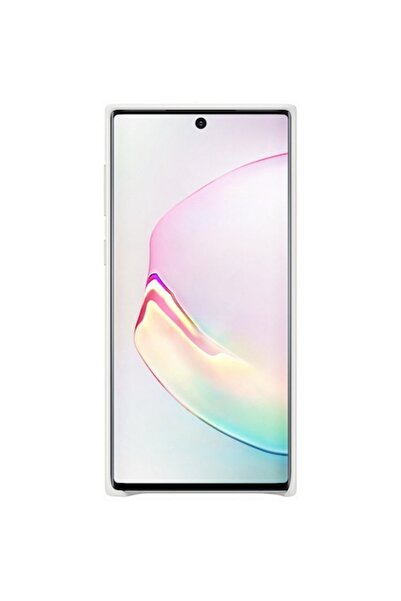 Samsung Husă de protecție din piele pentru Galaxy Note 10, albă