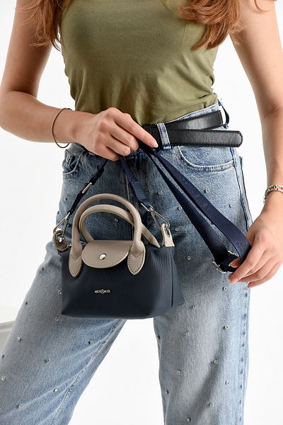 archangel Women's Navy Blue Crossbody Bag