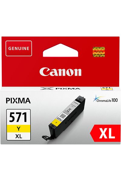 Canon CLI-571XLY, Yellow XL Cartridge