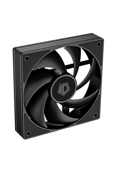 ID-COOLİNG Set 3 Ventilatoare AF-125 120mm Black