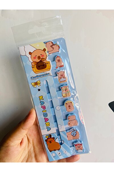 synshop Capybara Capybara Bookmark Finger Postit Adhesive Note Paper