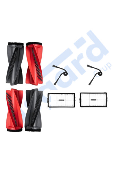 Asgard Grup Roborock Saros 10R-Q Revo Curv X Συμβατό 2 κύριες βούρτσες 2 πλαϊ...