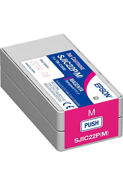 EPSON Cartuș de cerneală magenta SJIC22P(M) pentru C3500