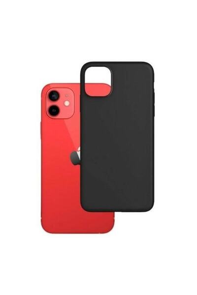 3MK Защитен калъф Matt Case за iPhone 12 Mini, Поликарбонат, Черен