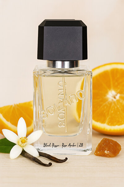 Solano Perfume Black Pepper, Rozen, Amber l 28
