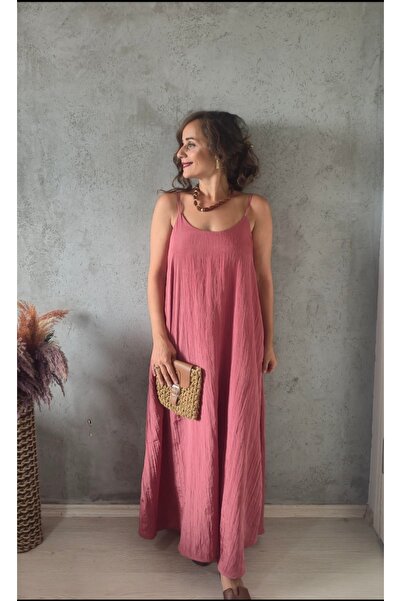 Butik AYARLANABİLİR ASKILI ELBİSE