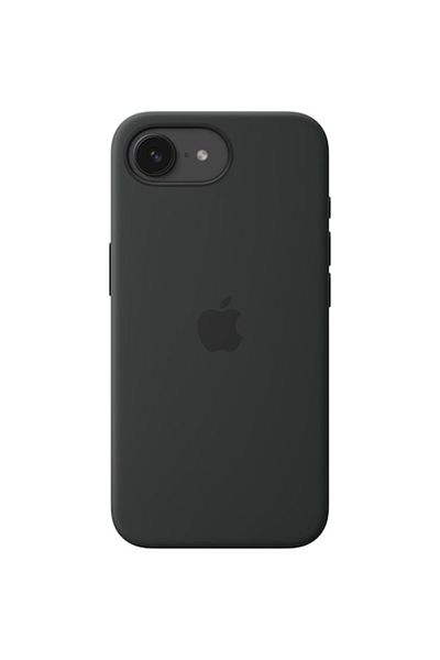 Apple Carcasă din silicon pentru iPhone 16e, neagră