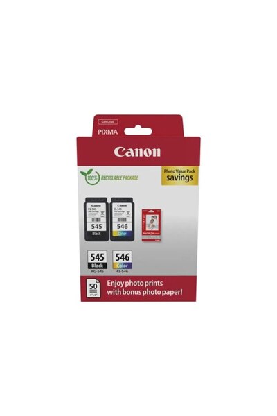 Canon 8287b008 ink cartridges 2 pcs. original black, cyan, magenta, yellow