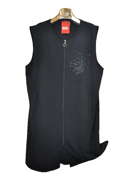 elma abone Ottoman Stone Zippered Vest