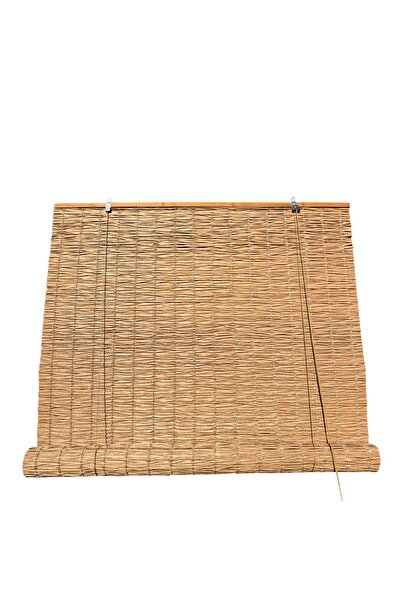 Amentes bambu görünümlü rattan store perde natural easy clean 4 boy 80x180cm-...
