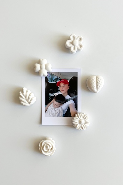 6-Piece Mini Magnet with Spring Theme