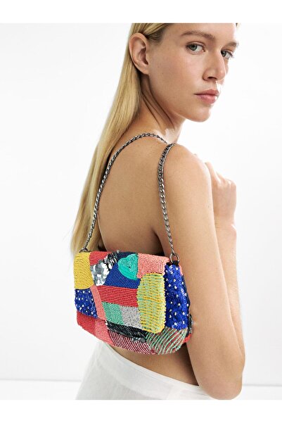 PARFOIS Boncuklu Party Çanta