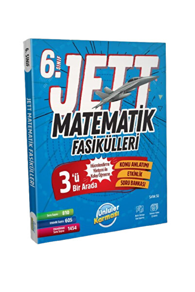 Ünlüler Karması 6. Sınıf JETT Matematik Fasikülleri